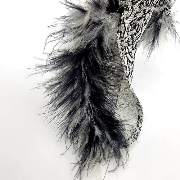 RARE Vintage 1976 Cher Doll Dress Bob Mackie Frosted Feathers Mego Outfit 70s - Picture 8 of 8